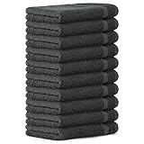 Luckytowel 10er Set Seiftücher 30x30 cm 100% Baumwolle, 600g/m² Oeko-Tex Waschlappen Set 10er Pack...
