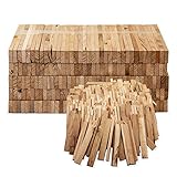 Aleko Premium 3,7 kg Brennholz BZW. Holzkohle - Anzünder aus Eichenholz, Bio Kaminanzünder, für...