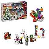 LEGO Spider-Man Adventskalender 2024, Superhelden-Spielzeug, vorweihnachtliches Geschenk für Jungen...