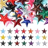 84 Stück Star Patches zum Aufbügeln,Sterne Iron on Patch,Mini Sterne Aufbügler zum...