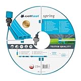 Cellfast Bewässerungsschlauch SPRING Dreikanalbewässerungsschlauch mit kompletten...