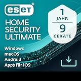 ESET HOME Security Ultimate 2024 | 9 Geräte | 1 Jahr | inklusive Firewall, VPN, Passwort-Manager...