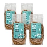 Mill & Folks Twins Pasta High Protein Hirse-Nudeln Fusilli 4 x 200 g | Vegan & Glutenfrei