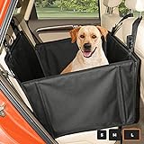 WUGLO Extra Stabiler Hunde Autositz - Verstärkter Autositz für kleine und mittlere Hunde mit 4...