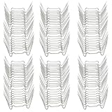 Lawnoval Edelstahl-Verglasungsklemmen, 77 x 32 x 15 mm, 100 Stück, für...