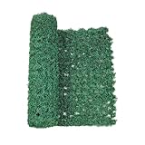Proypiax Künstlicher Sichtschutzzaun | Grüner Efeu-Sichtschutzzaun-Geländer-Bildschirm,0,5 x 2 m...