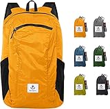 4Monster Faltbarer Rucksack Ultra Leicht, Unisex Tagesrucksack Outdoor, Wasserdichter Wanderrucksack...