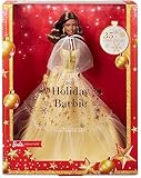 ​2023 Urlaub Barbie Puppe, saisonales Sammlergeschenk, Barbie Signatur, goldenes Kleid und...