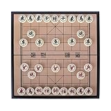 Laroal Chinesisches Schach (Xiangqi) Magnetisches Reiseset (25 cm) Chinesisches Damespiel,...