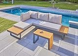 LC Garden »Sungardo« Gartenlounge Set Anthrazit • Aluminium • Lounge • Gartenmöbel Set •...