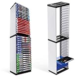 Esenlong Video Spiel Disc Regal Durable CD Lagerung Rack DVD Halter Container Turm Stand für...