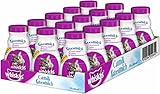 Whiskas Katzenmilch für Kätzchen ab 6 Wochen, 15 Flaschen, 15x200ml – Leckerer Snack für eine...