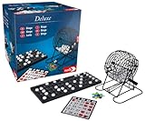 Noris 606108011 - Deluxe Bingo, Für 2 bis 6 Spieler - Der Spieleklassiker in edler Metalloptik, ab...