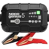 NOCO GENIUS5EU, 5A Autobatterie Ladegerät, 6V und 12V Batterieladegerät, Erhaltungsladegerät,...