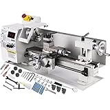 VEVOR Kleine Metalldrehmaschine Metall Drehmaschine zum Bohren Drehen Drehmaschine Metall (8'x 14'...