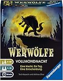 Ravensburger 26703 - Werwölfe - Vollmondnacht, Gesellschaftsspiel ab 9 Jahren, Actionsspiel für...