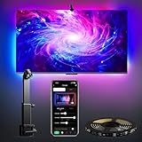 CCILAND TV LED Hintergrundbeleuchtung mit Kamera für 55-60 Zoll Fernseher, 4M TV...