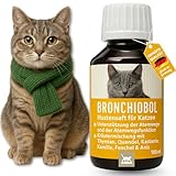 Hustensaft Katze 100ml Bronchiobol Thymian Hustensaft I Kräuter Sirup I Schleimlöser Katze Mittel...
