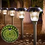 BEAU JARDIN 4 Stück Solarlampen für Außen Garten Solarleuchten Solarleuchte wasserdichte...