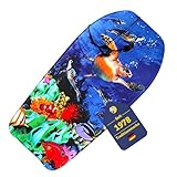 Best Sporting Bodyboard Kinder in tierischem Hai- oder Schildkröten-Design I Surfbrett 92 x 46 x 5...