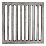 SPEEDPLANT Hochwertiger Ascherost 22 x 22 cm Ofenrost Kaminrost Liegerost Tafelrost Feuerrost -...