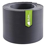 Fepro® Hart-PVC Sichtschutzstreifen Anthrazit RAL7016 10x 2,525m Doppelstabmatten Zaunfolie...