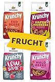 Barnhouse Krunchy Kennenlernpaket Frucht, Bio Knuspermüsli aus Bayern