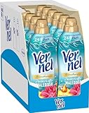 Vernel Aromatherapie Zauberhafte Malediven Weichspüler (12x32 Waschladungen), langanhaltender...