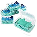 Zahnseide 300 Stk. Zahnseide Sticks Zahnstocher kunststoff Zahnpflege Dental Floss Zahnreiniger...