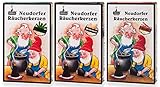 Huss - Neudorfer Räucherkerzen 3er Pack - Klassische Mischung - Weihrauch, Sandel, Tanne - Die...