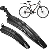 Fahrrad Schutzblech Set 20-26 Zoll Verstellbarer Spritzschutzset Vorne Hinten Schmutzfänger MTB...