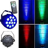 Party Lichter, 12x3W LED PAR Licht Dj Lichter Dj Lichter Bühneneffekt Licht RGB Led Licht Rgbw...