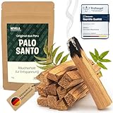 Hevela® - Palo Santo Räucherholz [100% natürlich] - original aus Peru - zur Entspannung -...