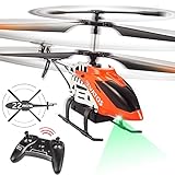 VATOS RC Hubschrauber - 22 Minuten Fliegen Ferngesteuerter mit LED-Licht - 2,4 GHz & 3,5 Kanäle...
