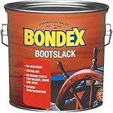 Bondex Bootslack Farblos 2,5 L für 32,5 m² | Intensiver Schutz vor Wasser, Sonne und Hitze | Sehr...