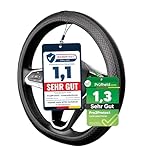 [ 2X Test SEHR GUT ] Pro2Protect Lenkradbezug Leder | Auto Zubehör Innenraum | Lenkradhüllen Grand...