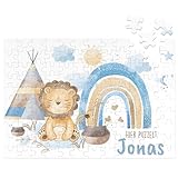 Personalisiertes Kinderpuzzle mit Namen – Spielzeug Puzzle mit 192 Teile – Geschenk Mädchen zum...