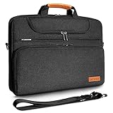 DOMISO 15-15,6 Zoll Wasserdicht Laptop Tasche Aktentasche Schultertasche Notebooktasche für 15.6'...