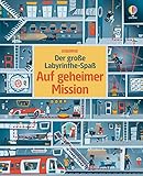 Der große Labyrinthe-Spaß: Auf geheimer Mission: Spuren verfolgen, Codes knacken und Geheimgänge...