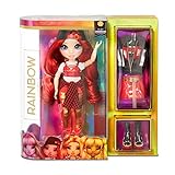 Rainbow High Fashion Doll – Ruby Anderson - Rote Puppe mit Luxus-Outfits, Accessoires und...