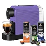 Tchibo Cafissimo „Pure plus“ Kaffeemaschine Kapselmaschine inkl. 30 Kapseln für Caffè Crema,...