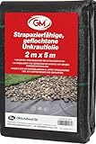 GroundMaster Unkrautvlies Extra Stark (2 m Breit x 5 m Lang) - 100g/m² Unkrautvlies...