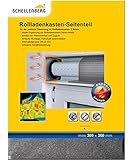 Schellenberg 66272 Rolladenisolierung Rollladenkastendämmung 2 Seitenteile 30 x 36 cm/ 15 mm, zur...