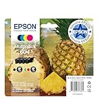 Epson Orginal 604 Tinte Ananas Multipack 4-farbig Standard, XP-2200 XP-2205 XP-3200 XP-4205...