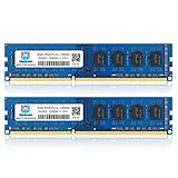 DDR3L-1600 UDIMM 16GB Kit (2x8GB) PC3L 12800 8GB Unbuffered Non-ECC 1.35V CL11 2Rx8 DDR3 DDR3L...