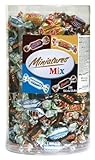 Mars, Snickers, Bounty & Twix Schokoriegel Minitures Mix | Schokolade Großpackung | 296 Riegel | 3...