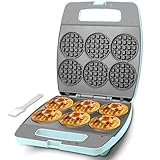 Baker's Friend Multi Mini Waffeleisen Rund, Mini Waffle Maker, Backen 6 x 8 cm kleine Waffeln,...