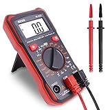 BEVA Digital Multimeter, Spannungsprüfer Strommessgerät CAT Ⅲ 600 V Voltmeter Durchgangsprüfer...