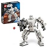 LEGO Star Wars Sturmtruppler Mech Set, Baubares Actionfigur-Modell mit Gelenkteilen,...