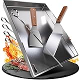 WILDGÅRD® Grillplatte - Plancha Grill Platte aus dickem & rostfreiem Edelstahl – 40 x 30 cm –...